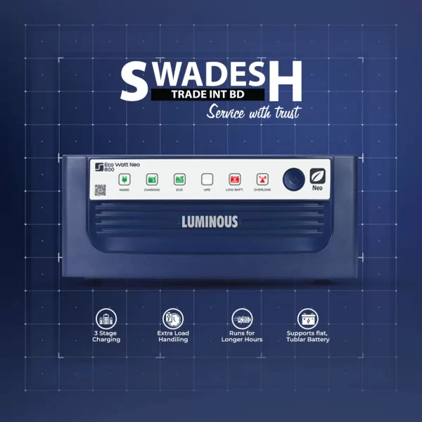 Luminous Eco Watt Neo 800 inverter
