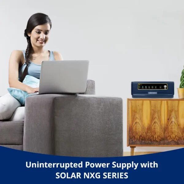 Luminous NXG 1450 Solar Inverter by Swadesh Trade International BD – Smart Hybrid Inverter for Home Use